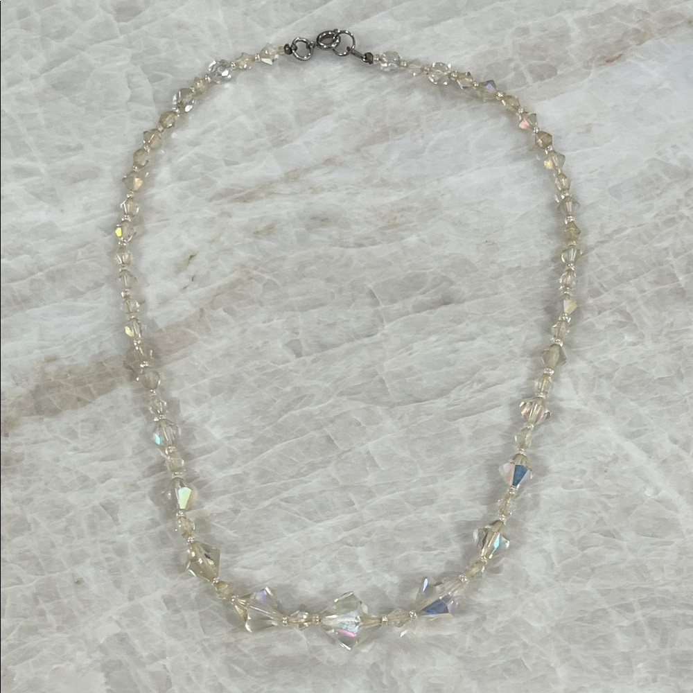 Elegant Crystal Beaded Necklace